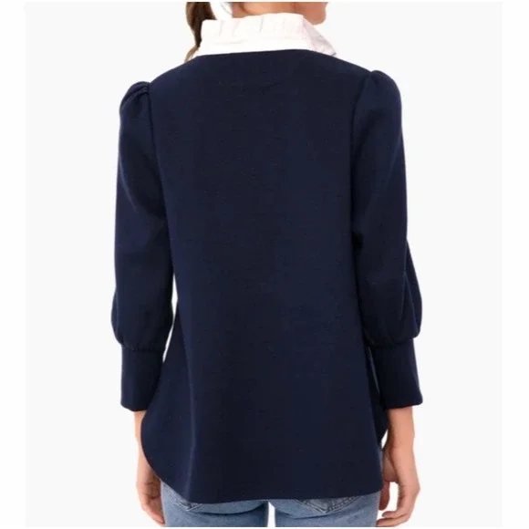 Tuckernuck
Pomander Place Tuckernuck
Charlotte Terry Top Blue
Ruffle Collar - Picture 3 of 12